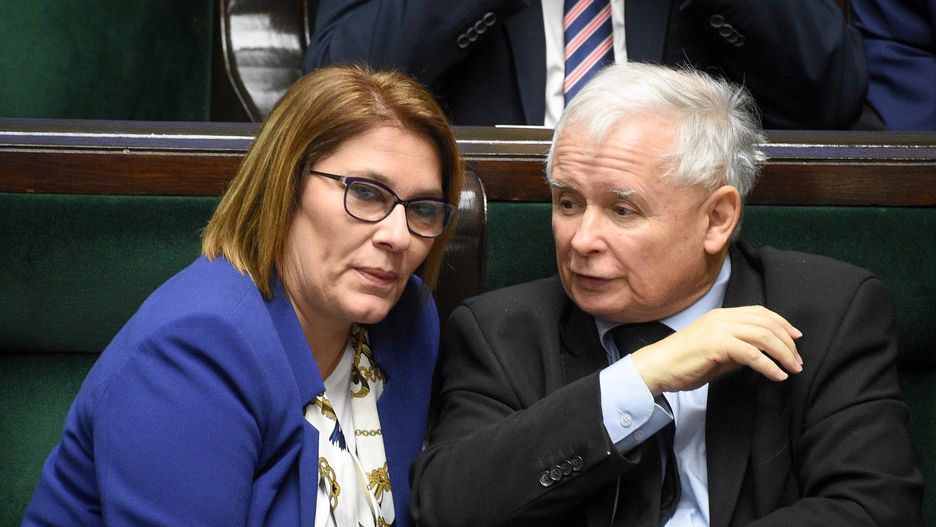 Beata Mazurek powiedziała, że nikt nie kontaktował się z Jarosławem Kaczyńskim