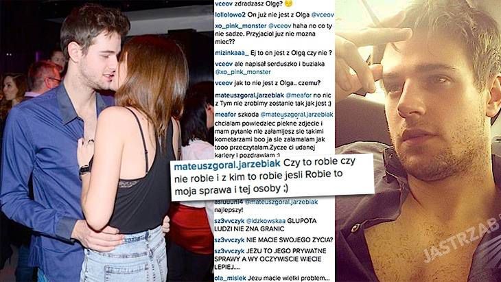 Góral rozstał się z Olgą Kaczyńską. Aleksandra Wieczorek nową dziewczyną Mateusza Jarzębiaka zdjęcia