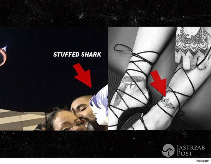 Rihanna ma tatuaż rekina