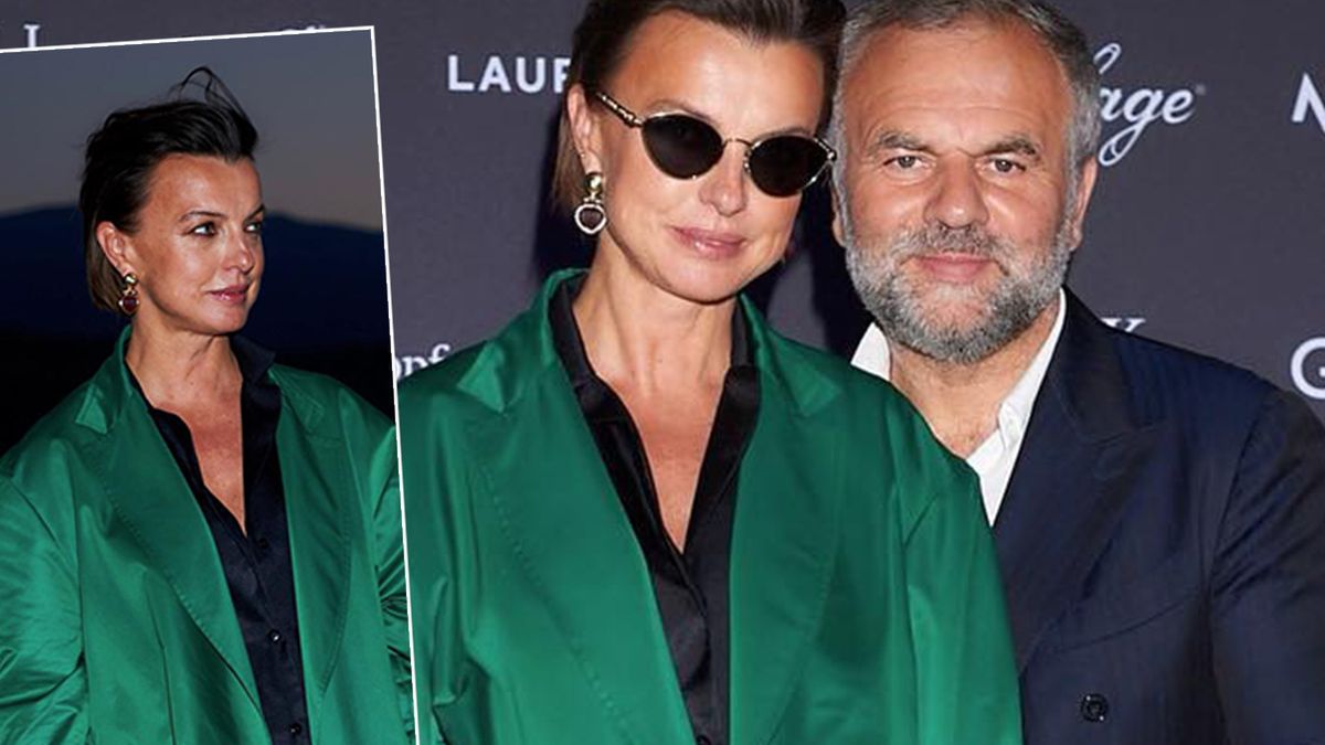 Kasia Sokołowska z partnerem