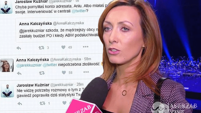 Anna Kalczyńska o kłótni z Jarosławem Kuźniarem