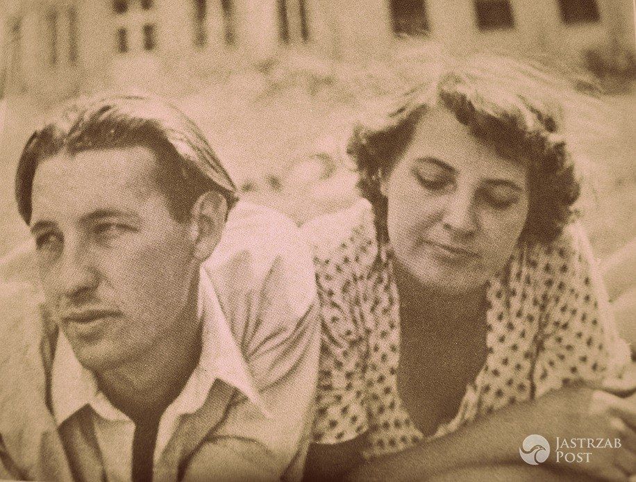 Andrzej Wajda i Gabriela Obremba