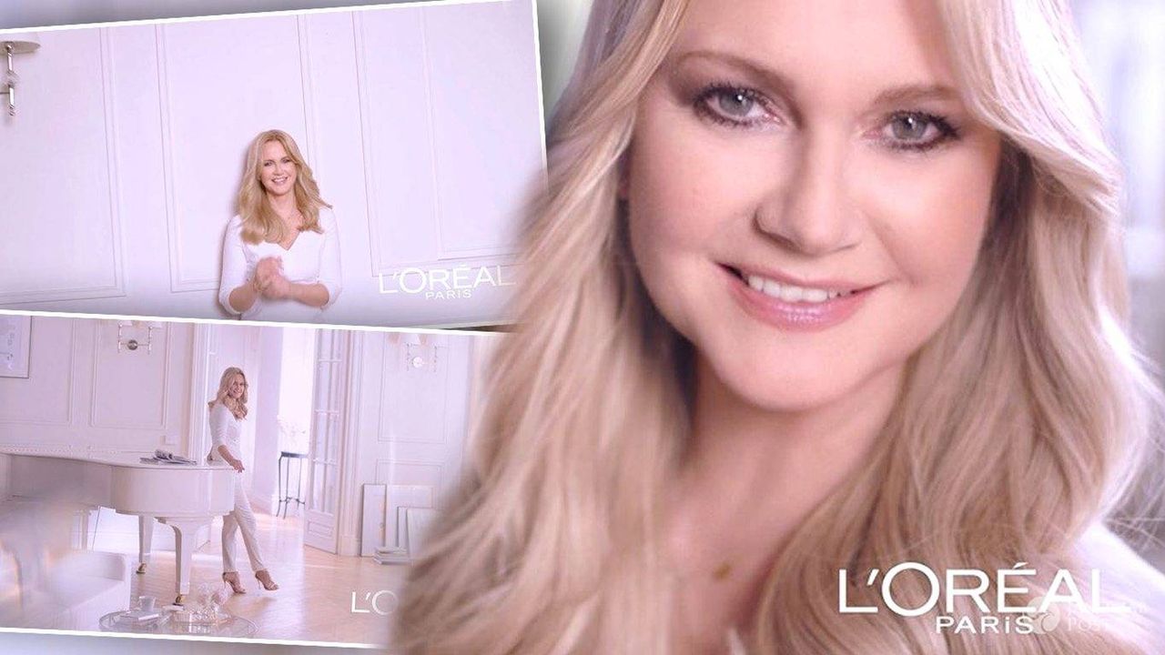 TYLKO U NAS! Grażyna Torbicka w swojej pierwszej reklamie L'Oreal Paris. Wygląda zjawiskowo! [WIDEO]