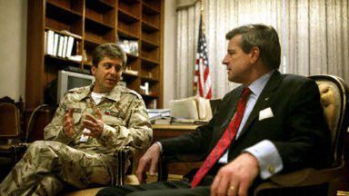 Pyrwanow (po lewej) i Bremer