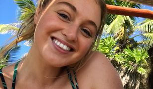 Iskra Lawrence w przepięknej sesji ciążowej. Praktycznie nic nie zakryła