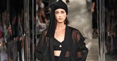 Transparentne tkaniny -  trendy wiosna lato 2015
