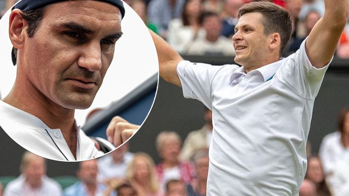 Historyczny występ Polaka na Wimbledonie! Hubert Hurkacz w ćwierćfinale zmiażdżył legendę tenisa Rogera Federera