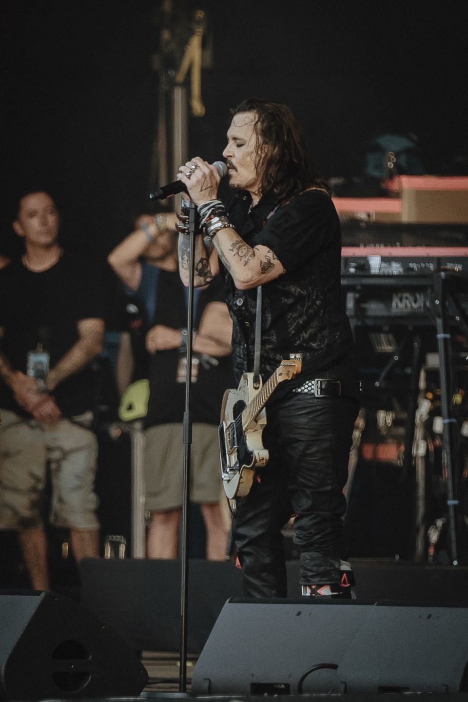 The Hollywood Vampires - Johnyy Depp (fot. ONS)