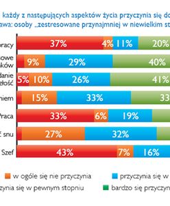 Stresujemy się głównie przez pracę