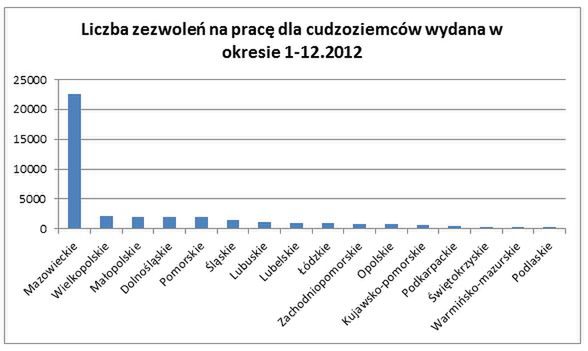 Najwięcej zezwoleń na pracę w Polsce mają Ukraińcy