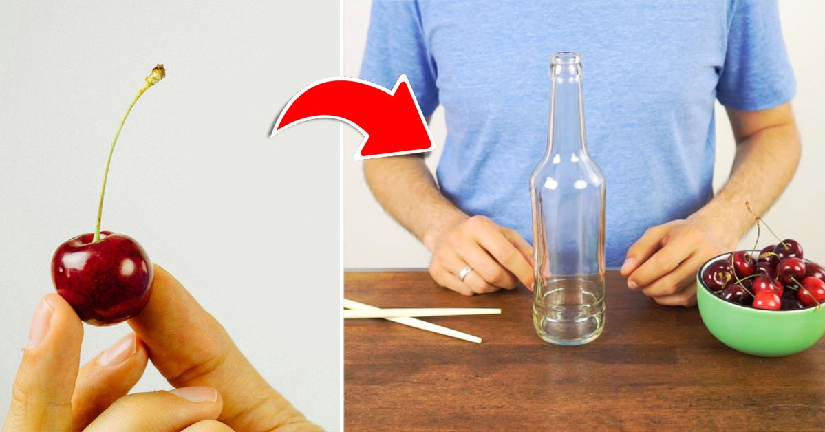 The Easiest Way to Remove Cherry Seeds. No Extra Accessories Required!