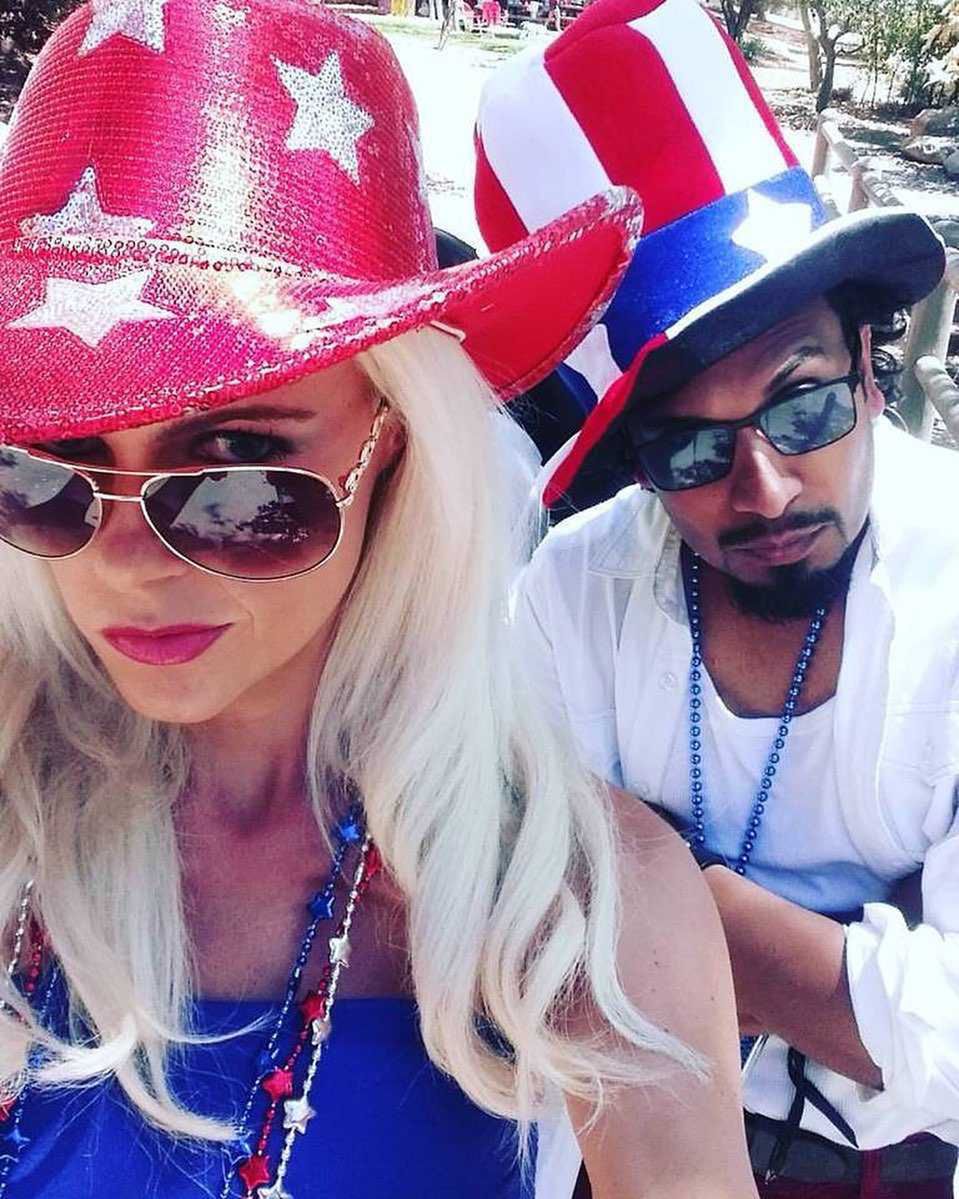 Iwona Burnat i Reggie Benjamin w programie Azja Express 4
