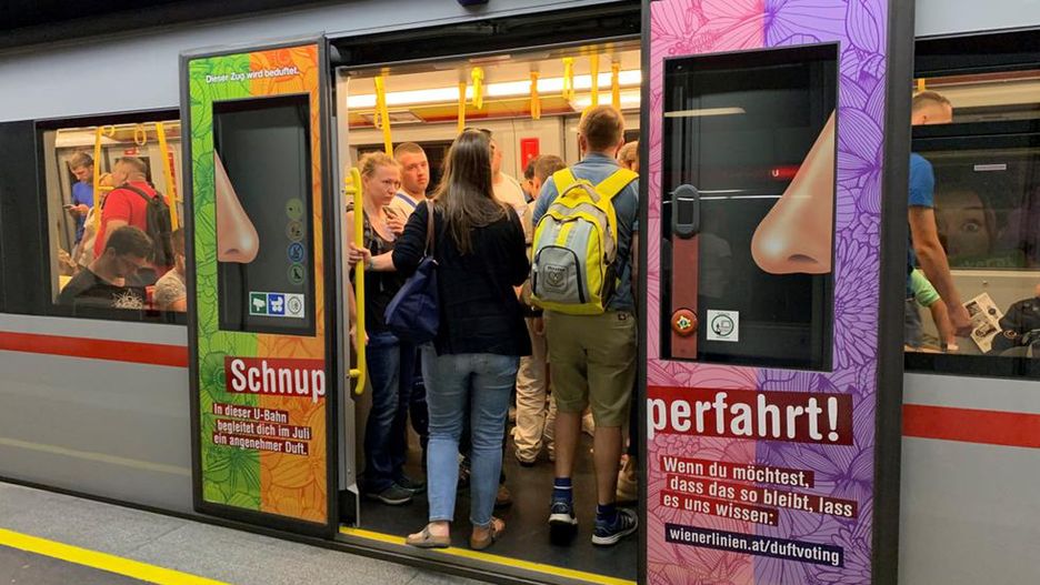 Na stronie internetowej przewoźnika można nawet wybrać swój ulubiony zapach