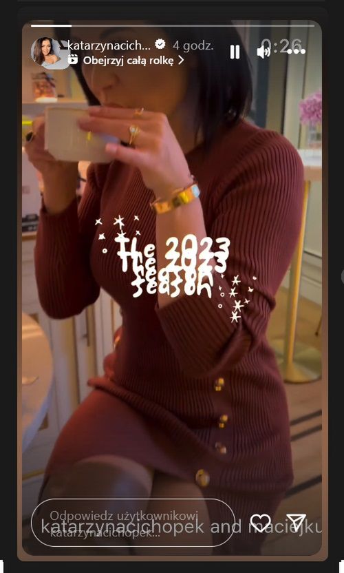 Katarzyna Cichopek podsumowuje rok 2023