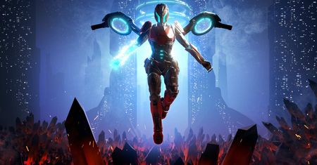 Matterfall - recenzja. Skacz, strzelaj i nie myśl o poprzednich hitach Housemarque