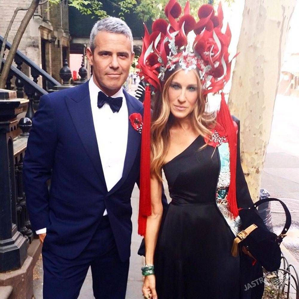 Sarah Jessica Parker i Andy Cohen
Fot. screen z Instagram