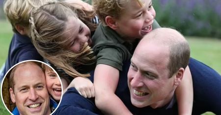Książę William z dziećmi na nowej fotografii. Co za słodki widok! Jak zmieniały się maluchy royalsów?