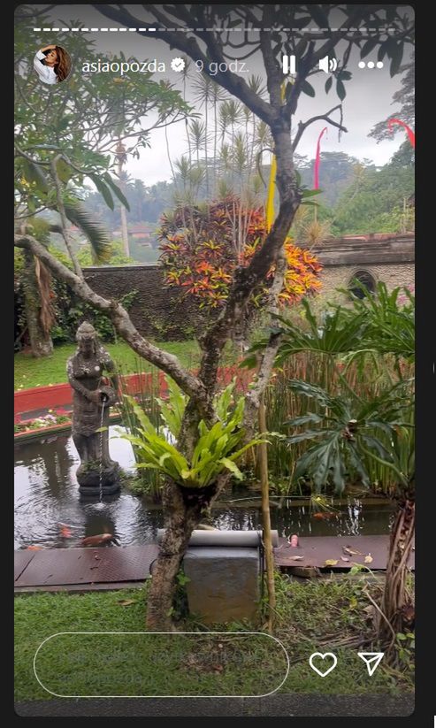 Joanna Opozda na Bali