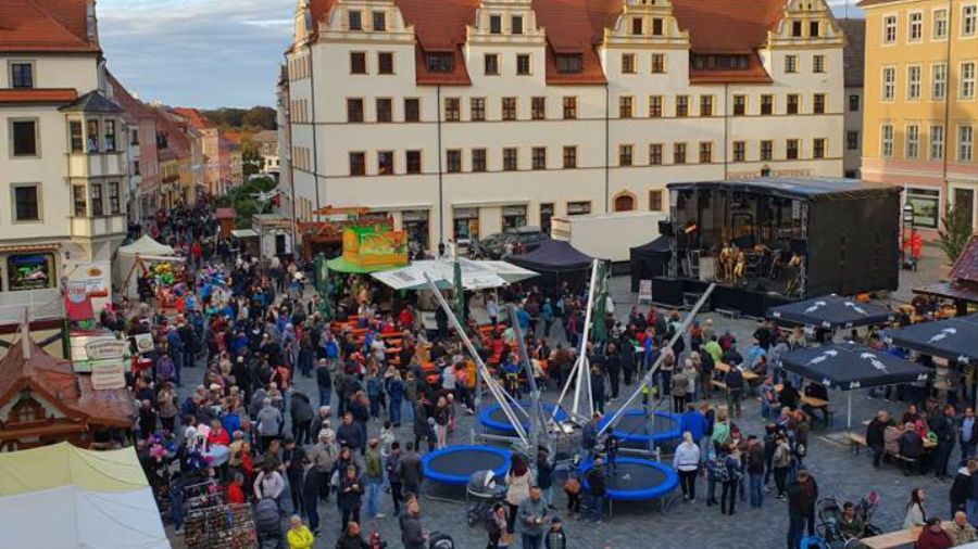 Torgau. To tutaj doszło do skandalu z delegacją ze Strzegomia.