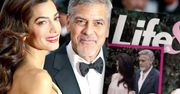 Amal Clooney z zaokrąglonym brzuszkiem na okładce tabloidu! Będą bliźniaki?