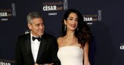 Amal Clooney na rozdaniu Cezarów 2017. Już widać brzuszek!
