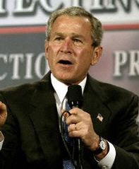 Bush ciągle 5% nad Kerrym