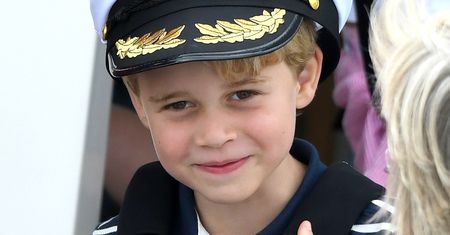 Książę George: szczerbaty sześciolatek kibicował rodzicom