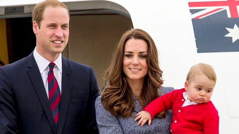 Księżna Kate, Książę William, Książę Jerzy
Fotografia: ONS