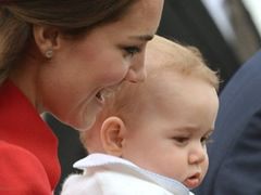 Kate, William i George w Nowej Zelandii