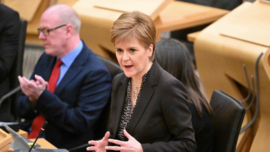 Edynburg. Przewodnicząca autonomicznego rządu Szkocji Nicola Sturgeon