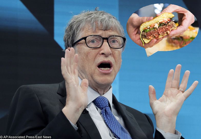 Bill Gates nie jest jedynym miliarderem, który interesuje się produkcją bezmięsnego burgera