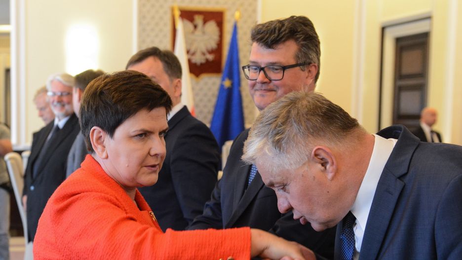 Beata Szydło i Krzysztof Jurgiel