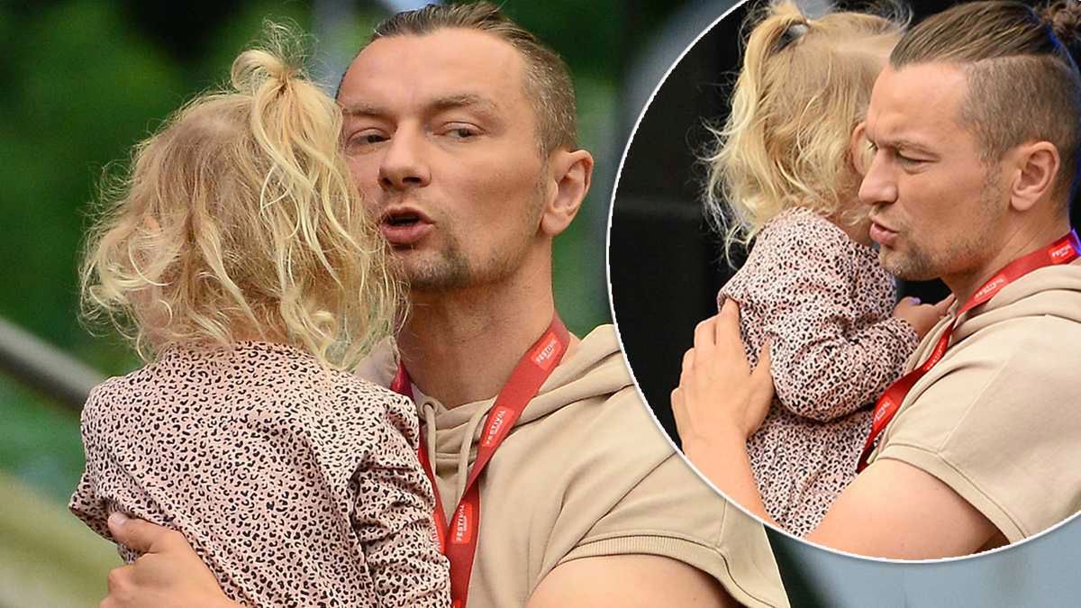 Liber z córką podczas prób