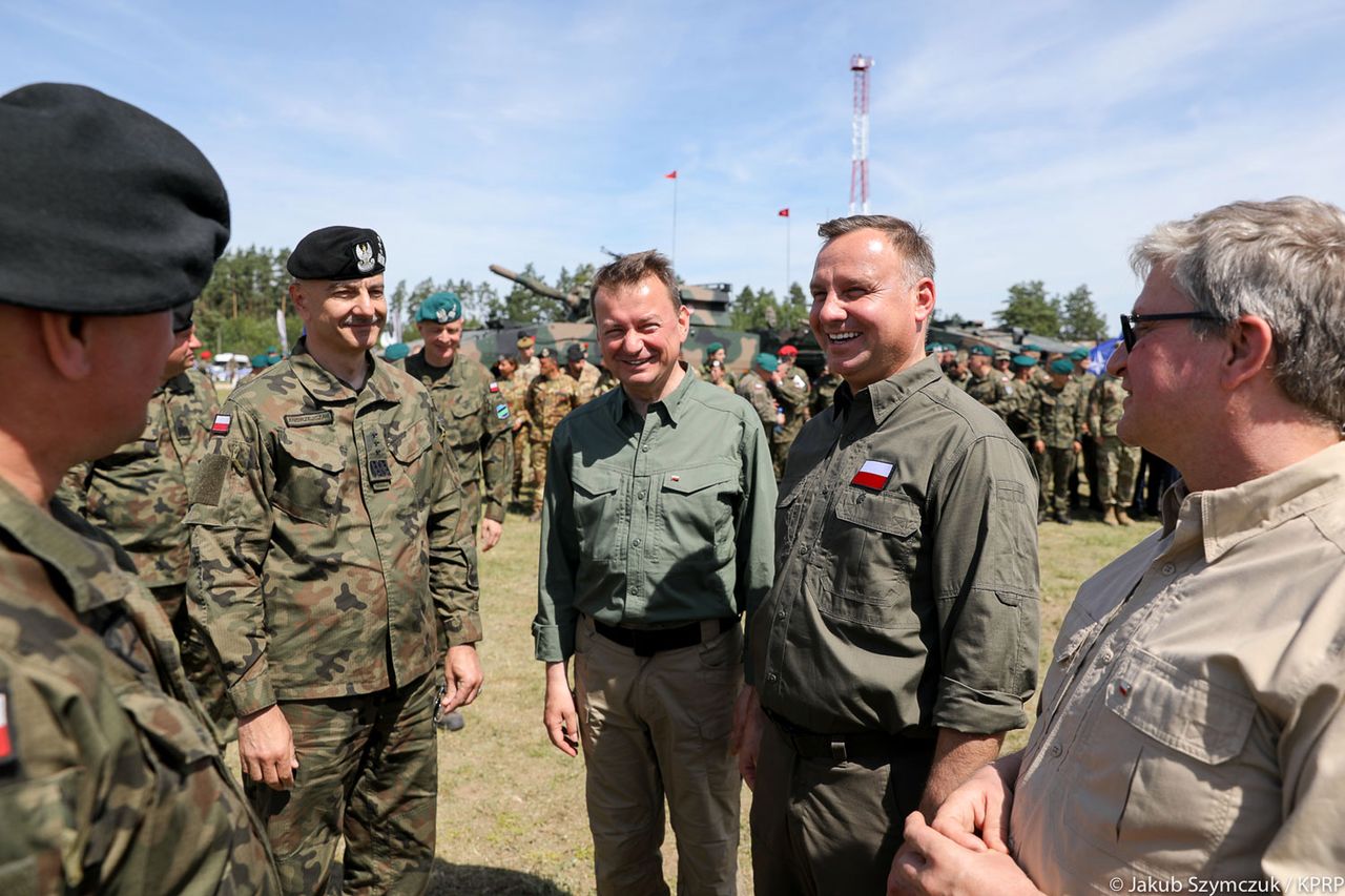 Orzysz. Prezydent Andrzej Duda wręczył nominacje generalskie