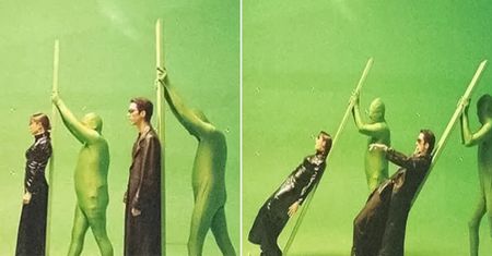 10 zdjęć pokazujących kulisy powstawania filmów. Przedstawiają zupełnie inną stronę kina