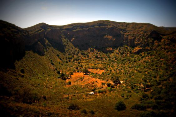 Caldera de Bandama, stożek wulkaniczny na południe od miasta Las Palmas 
