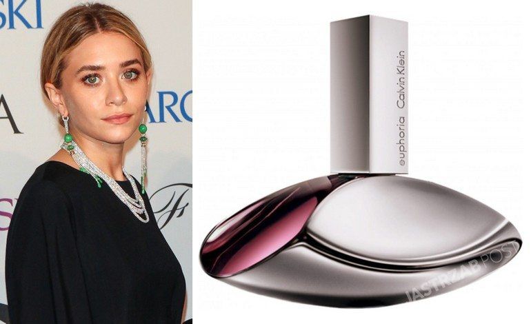 Ashley Olsen lubi perfumy CK Euphoria (fot. ONS, mat. pras.)