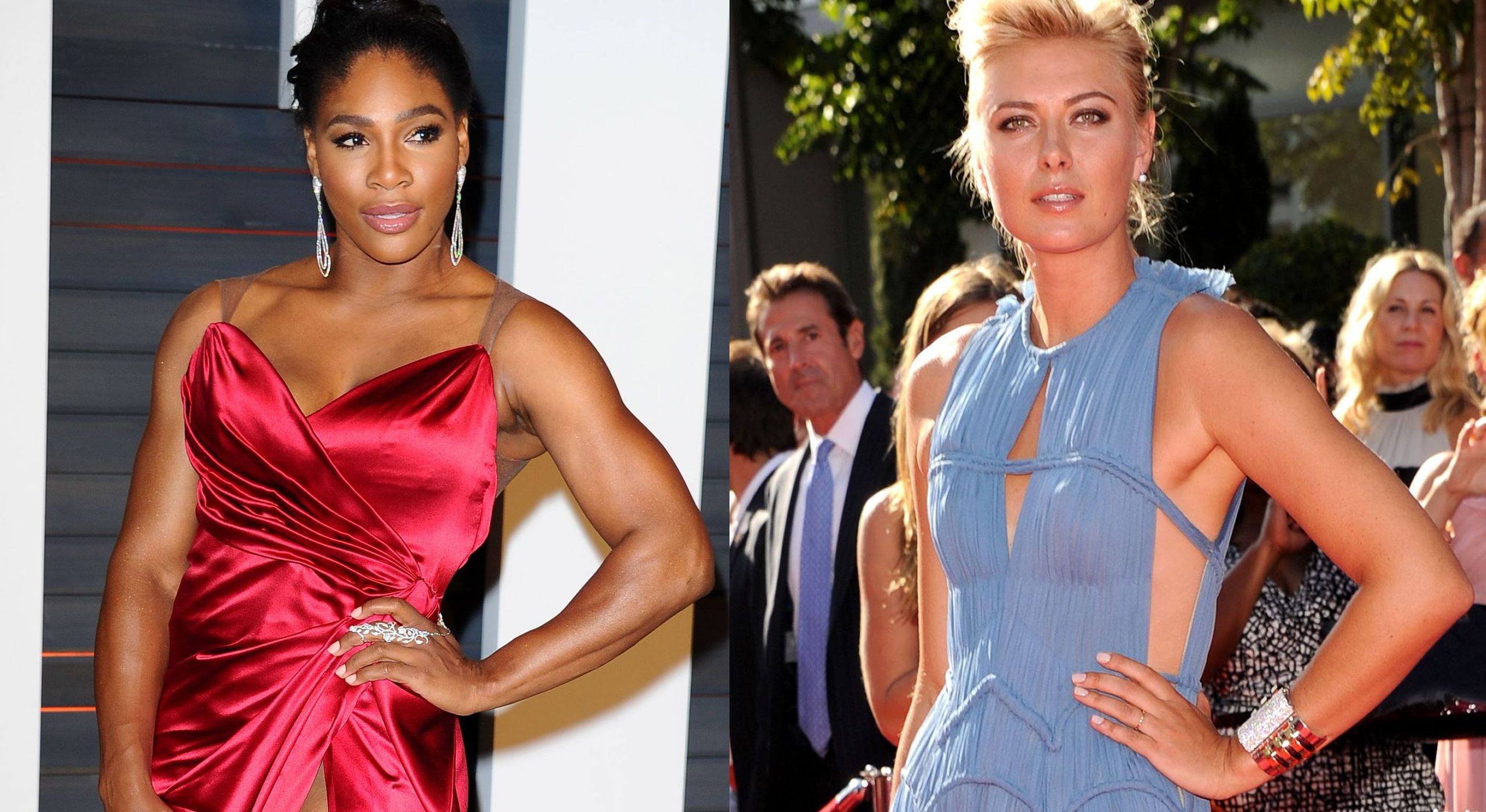 Serena Williams, Maria Sharapova