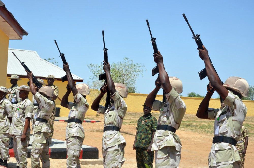 Żołnierze w Nigerii