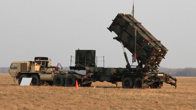 Wyrzutnia Patriot z rakietami PAC-3 podczas ćwiczeń w Polsce.
