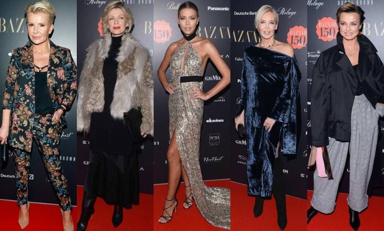 Gwiazdy świętują 150 urodziny Harper's Bazaar: Magda Mołek, Kasia Sokołowska, Bogna Sworowska, Joanna Racewicz