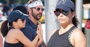 Ciężarna Eva Longoria na świątecznym spacerze z ukochanym! Wyglądają na szczęśliwych?