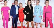 Gwiazdy na premierze spektaklu "Wrócę przed północą": Olga Kalicka, Katarzyna Glinka, Paweł Małaszyński, Katarzyna Niezgoda