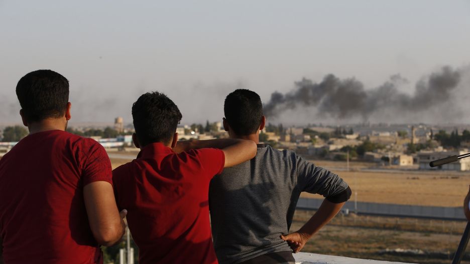 Konflikt Turcja - Syria. W wyniku bombardowania zginęło pięciu cywilów