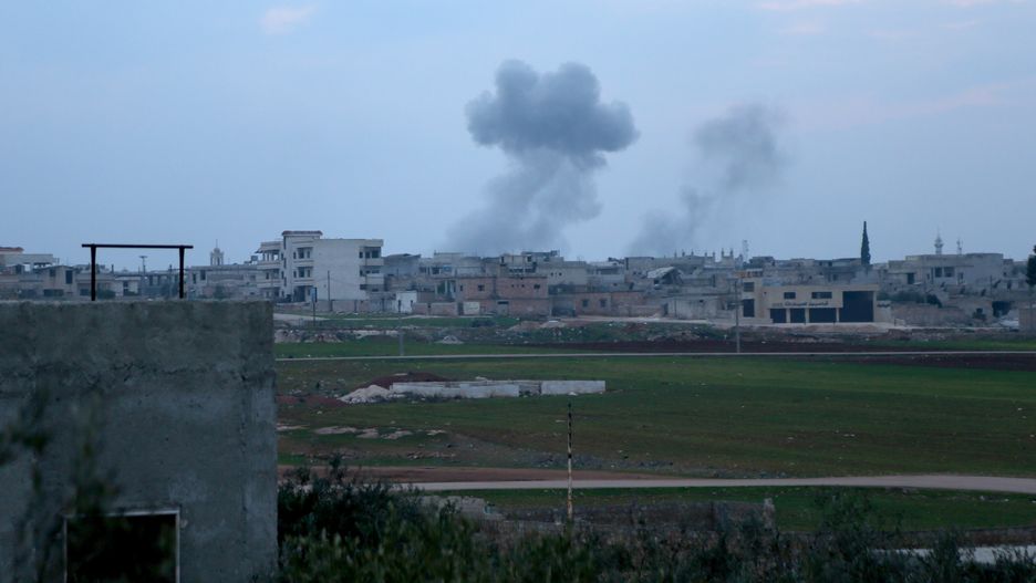 Trwa ofensywa syryjskich sił rządowych, wspieranych przez Rosjan, w Idlib w Syrii