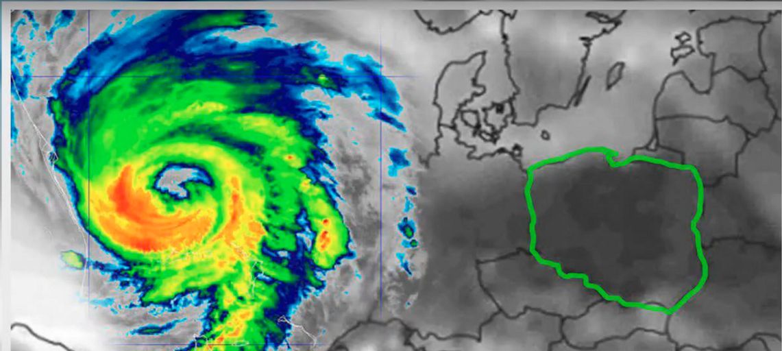 Eks-Dorian. Były huragan dotarł do Polski