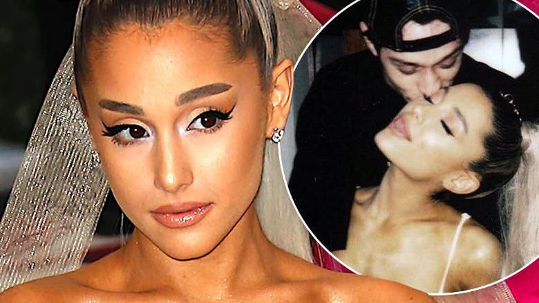 Ariana Grande pierścionek zaręczynowy