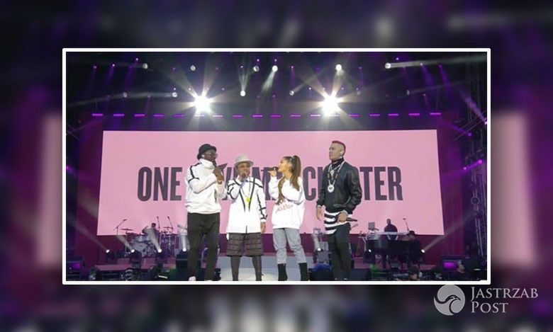 Ariana Grande i Black Eyed Peas na koncercie One Love Manchester