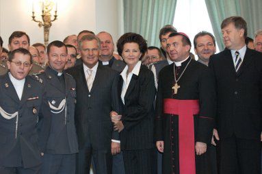 Prezydent spotkał się z kapelanami Ordynariatu Polowego WP