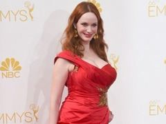 Seksowna Christina Hendricks na gali